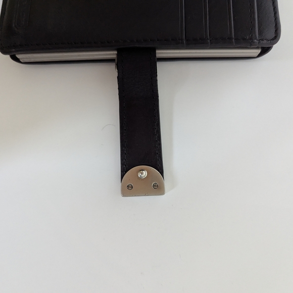 Lexington Vintage Coach Black Leather Wallet - Picture 10 of 11